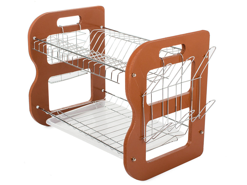 Dviaukštė indaplovė džiovyklė medinė