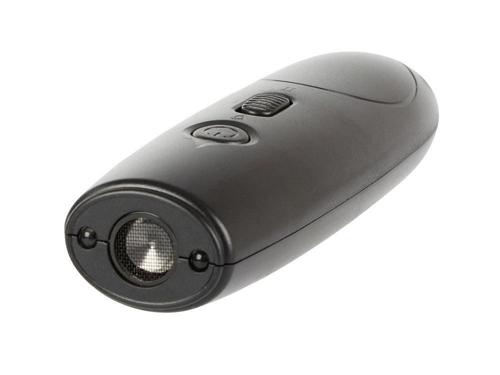 Ultragarsinis šunų atbaidymas mokymo žibintuvėlis