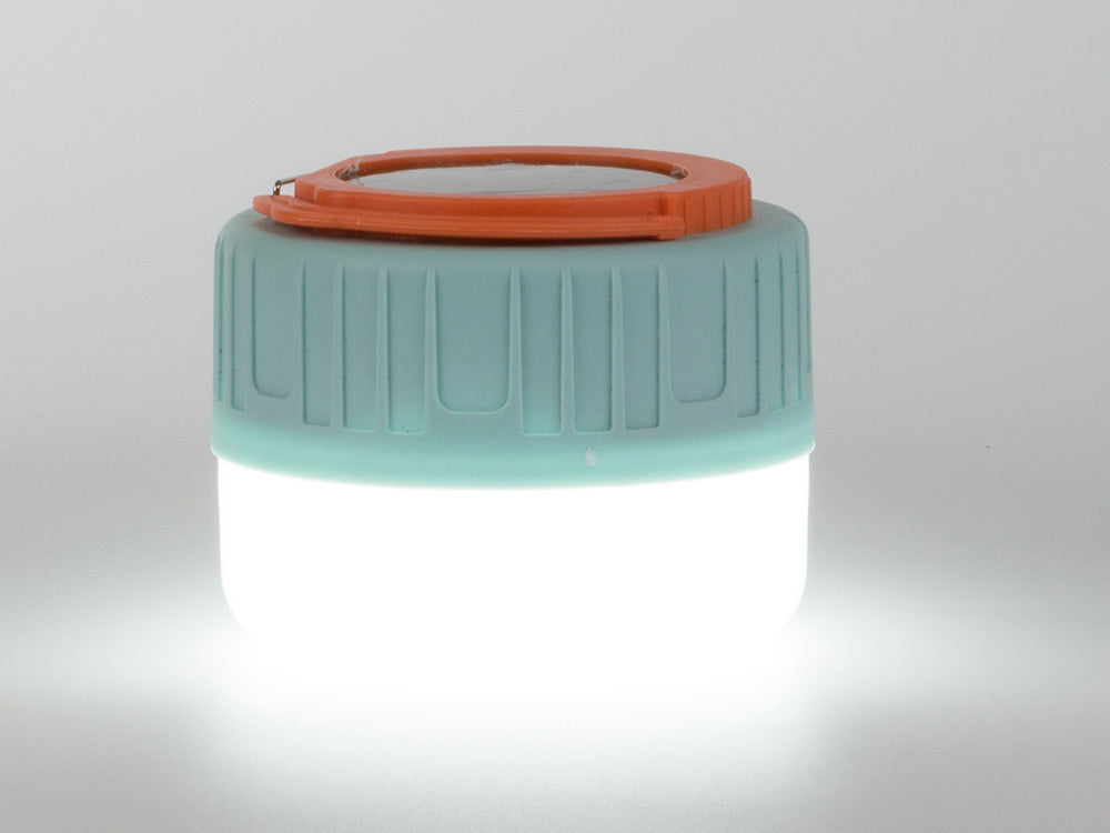 Saulės kelionės šviesa kempingui usb led nuotolinio valdymo pultas