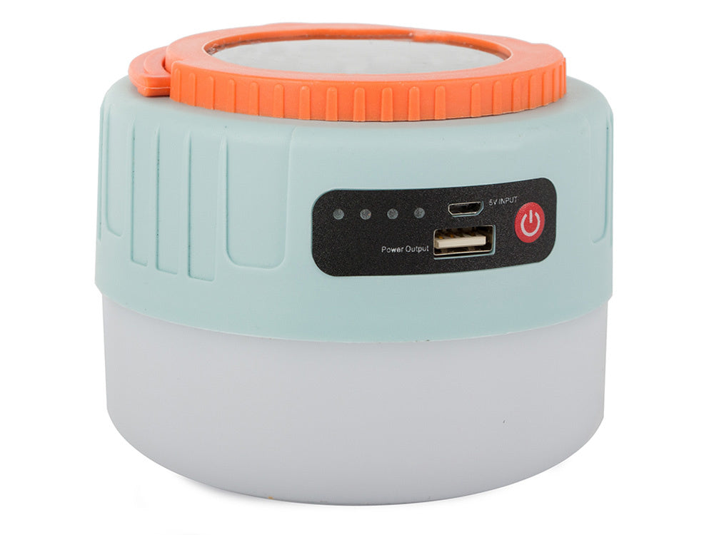 Saulės kelionės šviesa kempingui usb led nuotolinio valdymo pultas