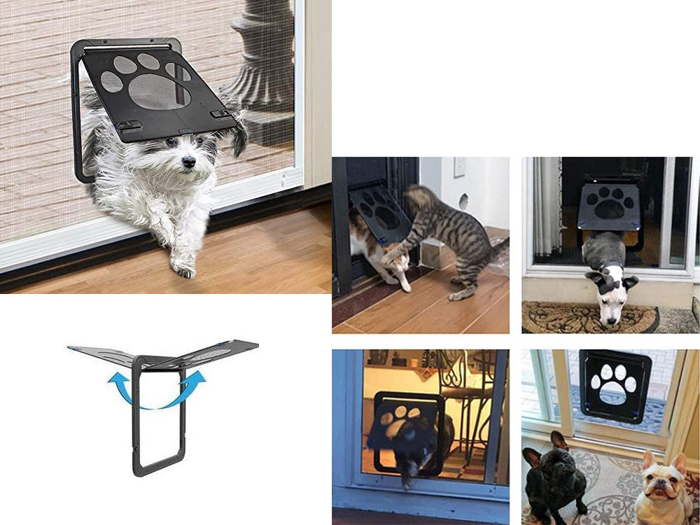 Šuns durys katės durys durų sklendė įėjimas