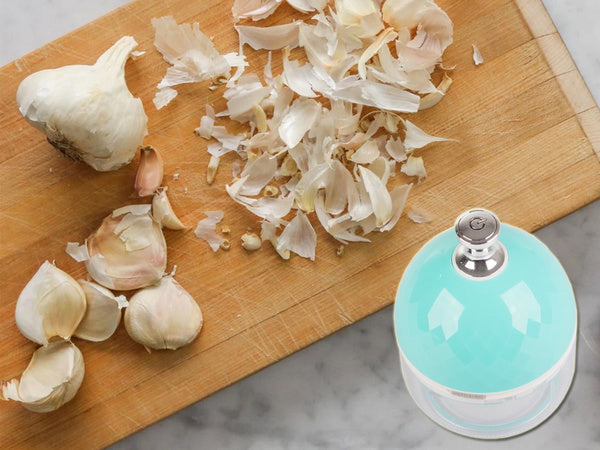 Elektrinis česnakų daržovių smulkintuvas