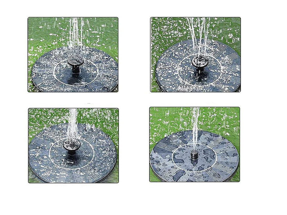 Saulės sodo fontano siurblys plūduriuojantis tvenkinys