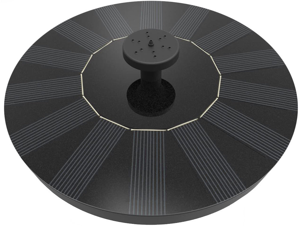 Saulės sodo fontano siurblys plūduriuojantis tvenkinys