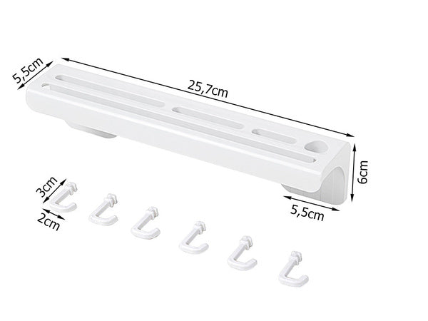 Peilių laikiklis sieninis stovas virtuvės reikmenys