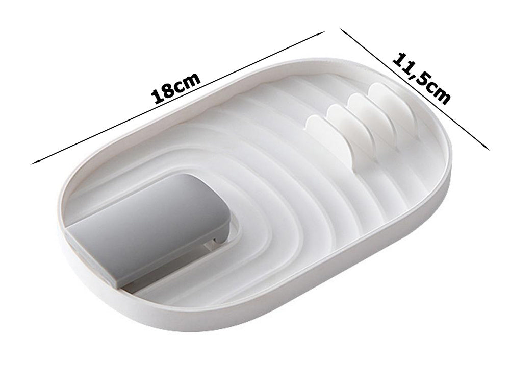 Virtuvės šaukštų nusausinimo padas, Baltas, Szín, Fehér