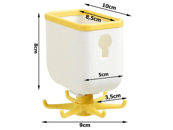 Virtuvės pakaba rotacinė įrankių laikiklio lentyna