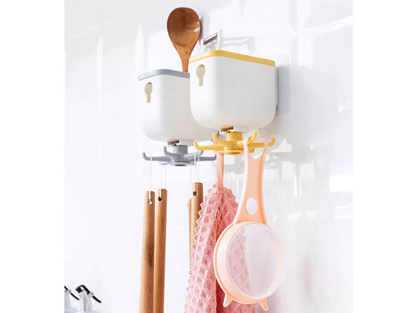 Virtuvės pakaba rotacinė įrankių laikiklio lentyna