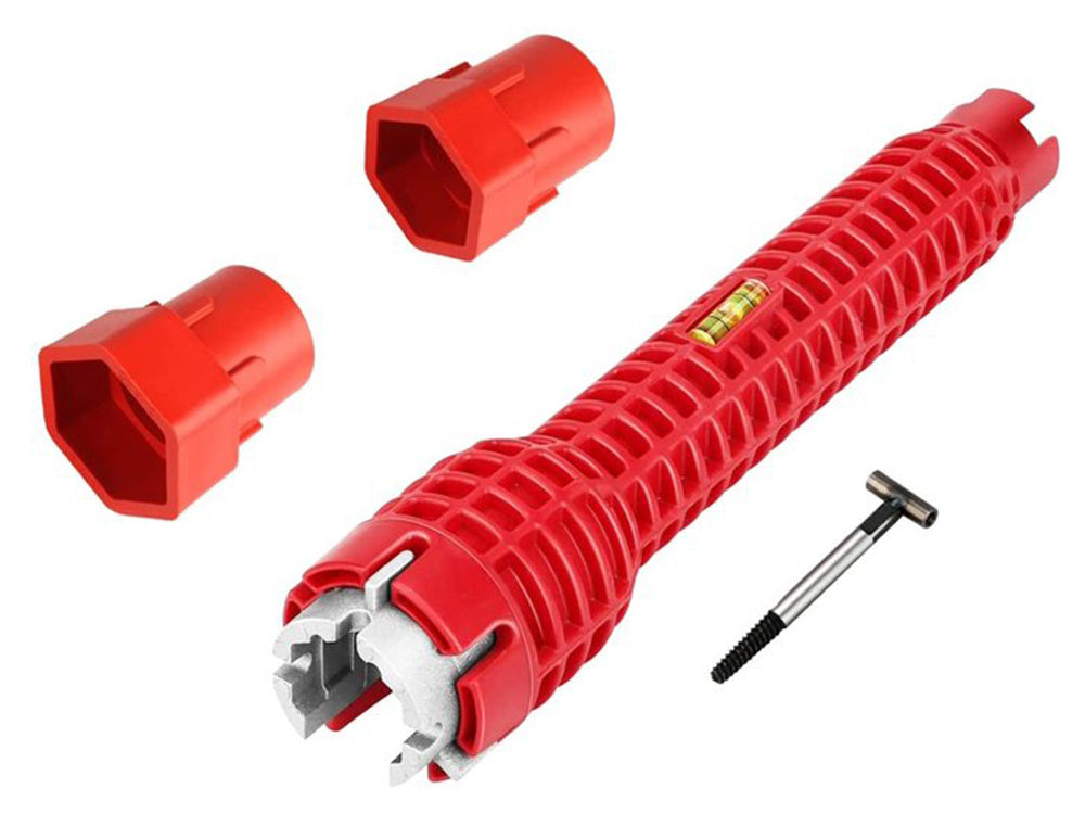 Veržliaraktis, skirtas čiaupui prie kriauklės pritvirtinti.