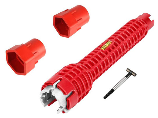 Veržliaraktis, skirtas čiaupui prie kriauklės pritvirtinti.