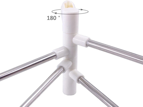 Vonios kambario rankšluosčių laikiklis su pasukama rankena kablys