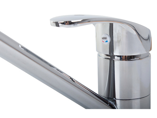 Ilgas chromuotas virtuvės maišytuvas