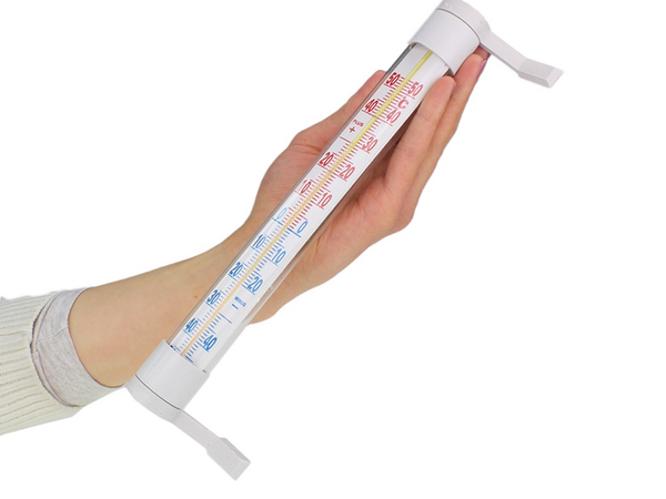 Lauko lango sieninis termometras ilgas