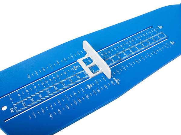 Batų ilgio matavimo juosta pėdoms