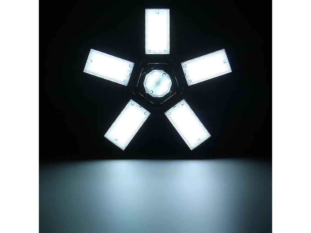 Lubų sulankstomas led dirbtuvių lempa stiprus e27