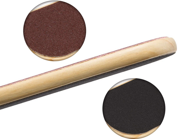 Kulno medžio tarka pemza dvipusis akmuo