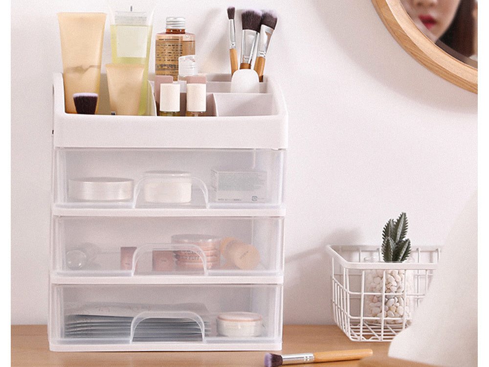 Skrynelės kosmetikos organizatoriaus stalčiai xxl