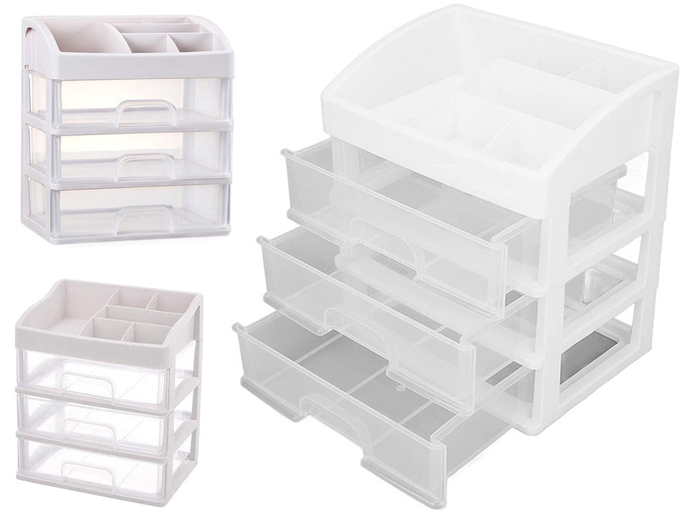 Skrynelės kosmetikos organizatoriaus stalčiai xxl