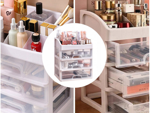 Skrynelės kosmetikos organizatoriaus stalčiai xxl