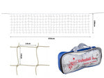 Tinklinio tinklas 9,5x1 m tinklinio tinklas, Baltas, Szín, Fehér