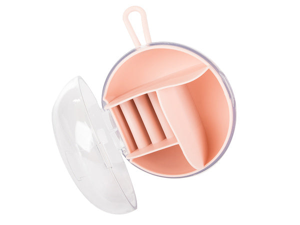 Papuošalų dėžutės organizatoriaus kelionių dėžutė