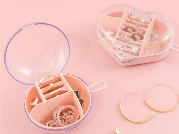 Papuošalų dėžutės organizatoriaus kelionių dėžutė