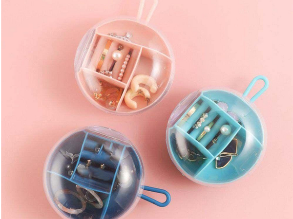 Papuošalų dėžutės organizatoriaus kelionių dėžutė