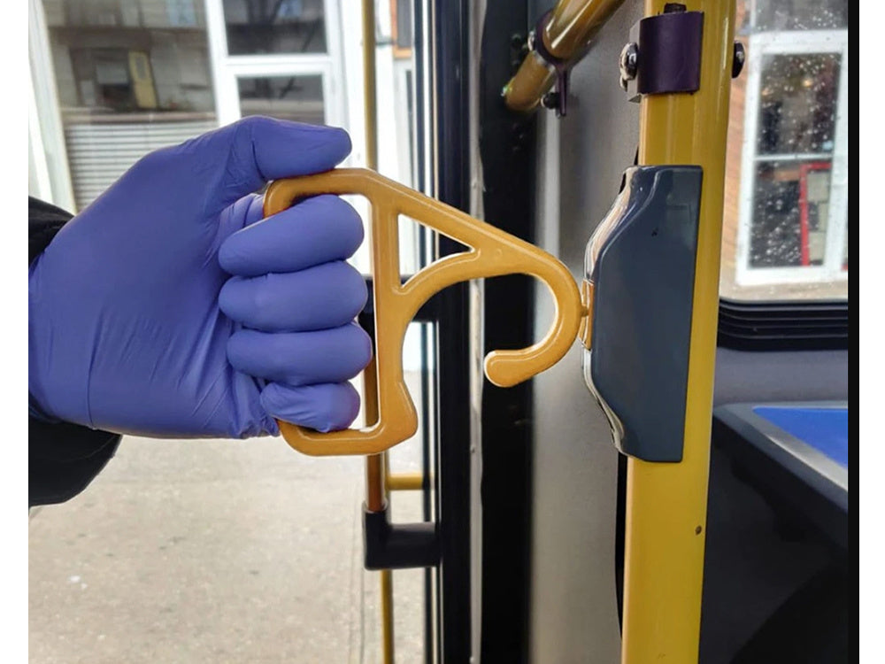 Turėklų nekontaktinė rankena hiieniczny