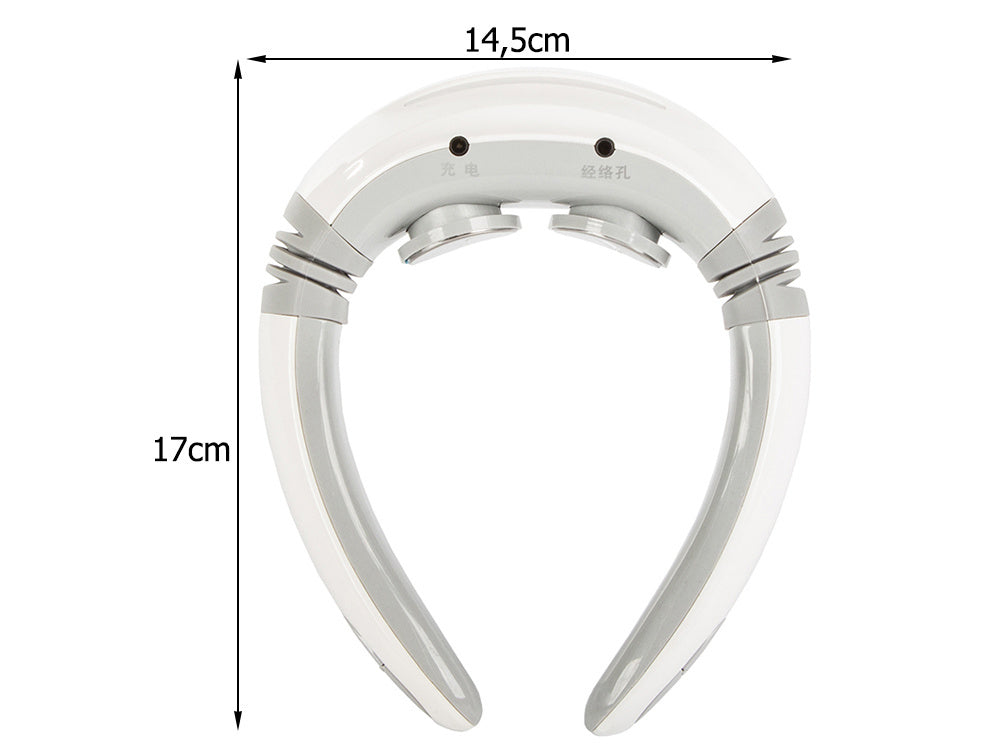 Kaklo dešimtuko ems elektrostimuliatorius 2in1
