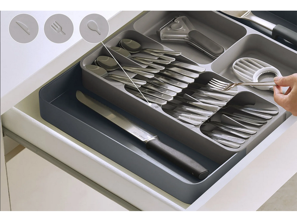 Virtuvės stalo įrankių stalčiaus konteinerio organizatorius