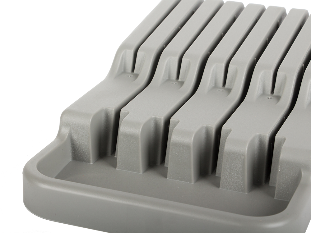 Peilių stalčių organizatorius 9 skyrių įdėklas