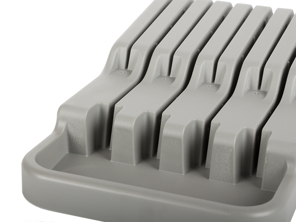 Peilių stalčių organizatorius 9 skyrių įdėklas