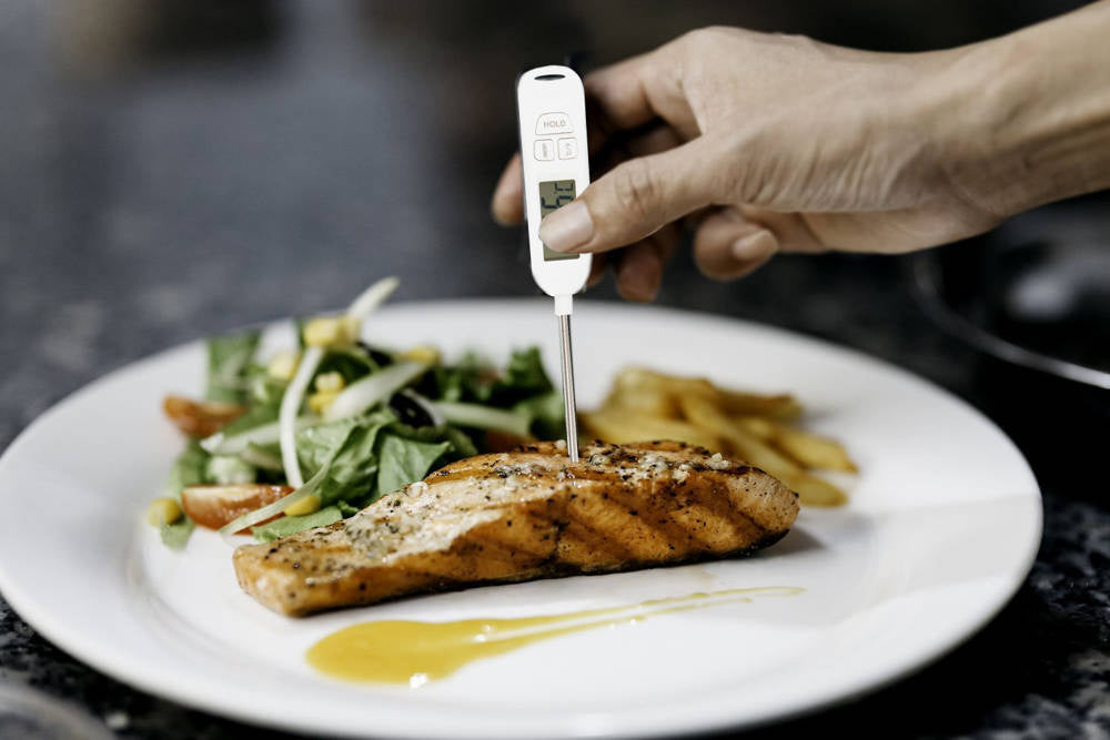 Lcd skaitmeninis virtuvės termometras vyno mėsos zondas