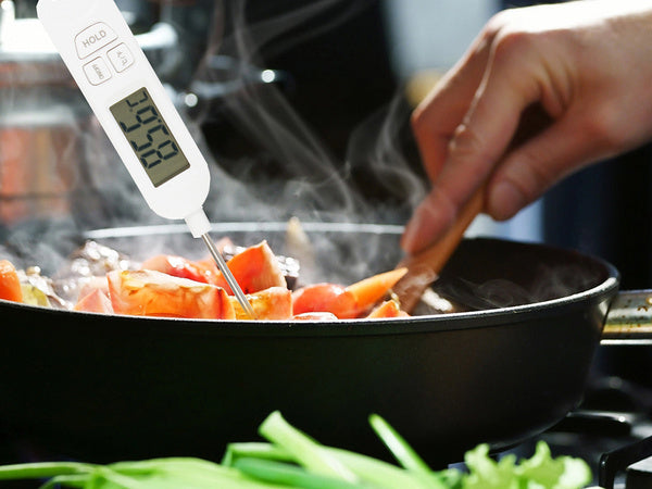 Lcd skaitmeninis virtuvės termometras vyno mėsos zondas