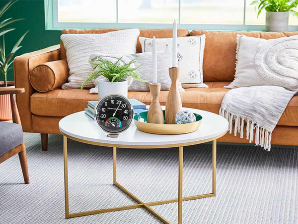 Kambario drėgmės termometras analoginis higrometras, Juoda, Szín, Fekete