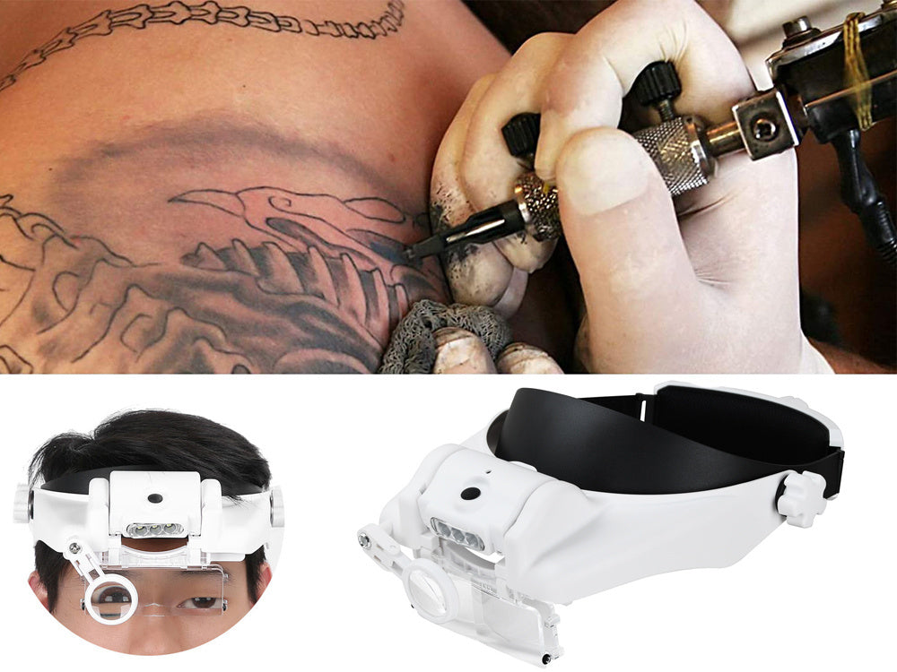 Per priekinių žibintų akinius 3 led lęšiai 13x