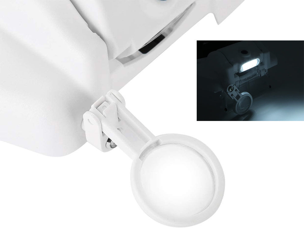 Per priekinių žibintų akinius 3 led lęšiai 13x