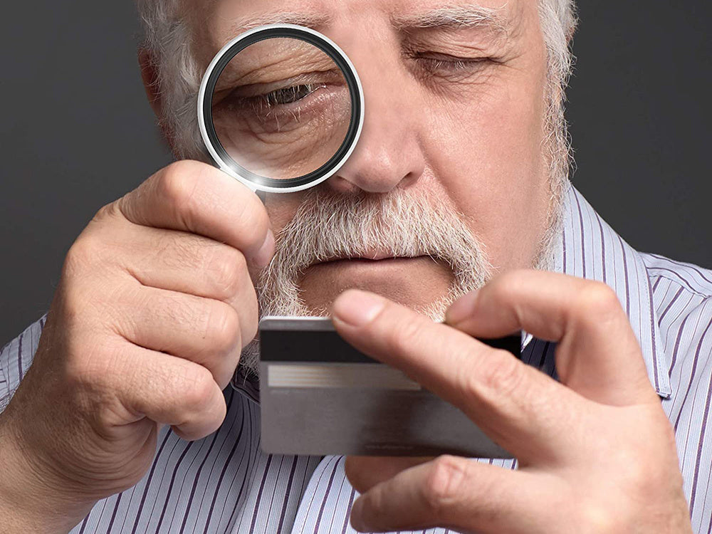 Didinamasis stiklas su 2x led apšvietimu