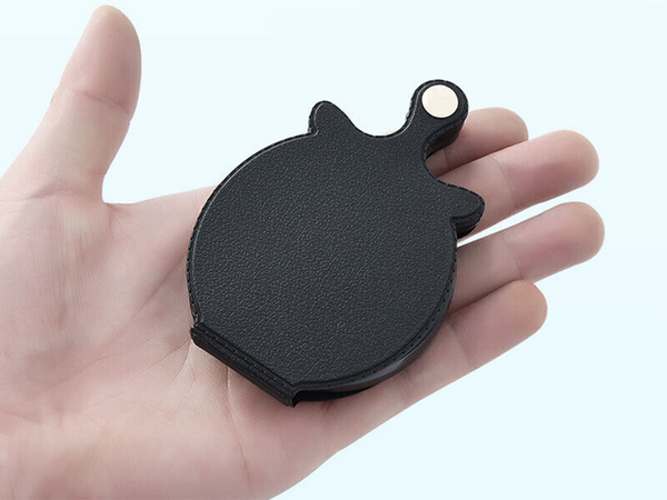 Sulankstomas didinamasis stiklas kišeninis mini dėklas