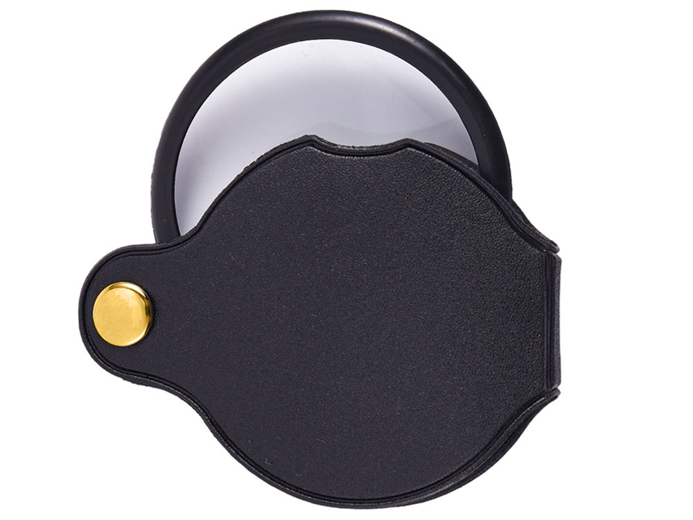 Sulankstomas kišeninis didinamasis stiklas mažas mini dėklas