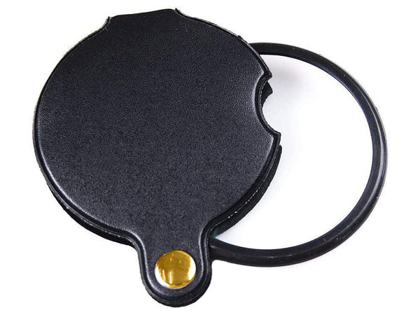 Sulankstomas kišeninis didinamasis stiklas mažas mini dėklas