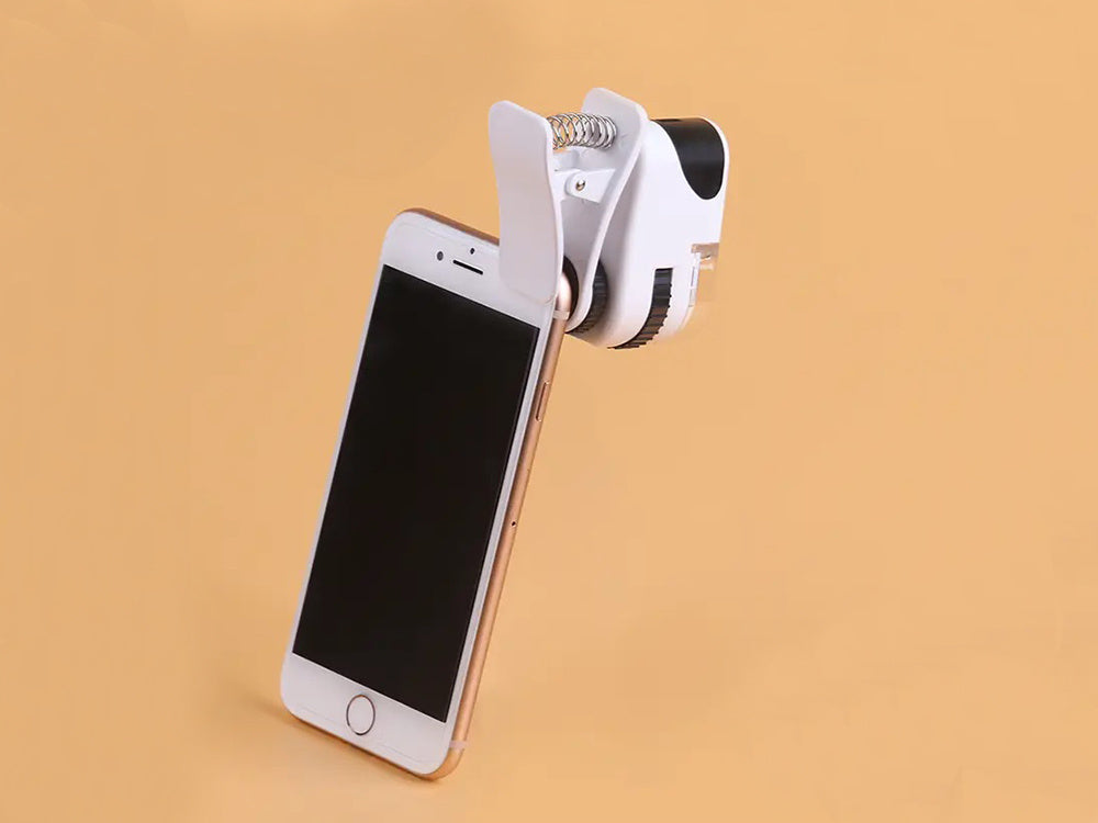 Mini mikroskopo telefono objektyvas, priartinantis 60x