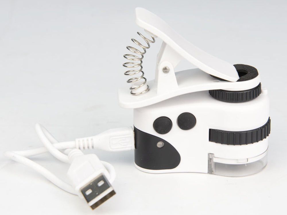 Mini mikroskopo telefono objektyvas, priartinantis 60x