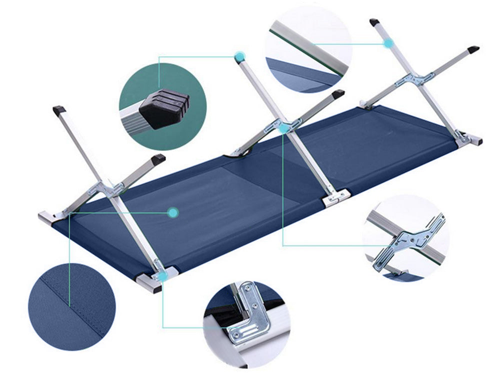 Turistinė lauko lova canada sulankstoma dieninė lova, Navy, Szín, Haditengerészet