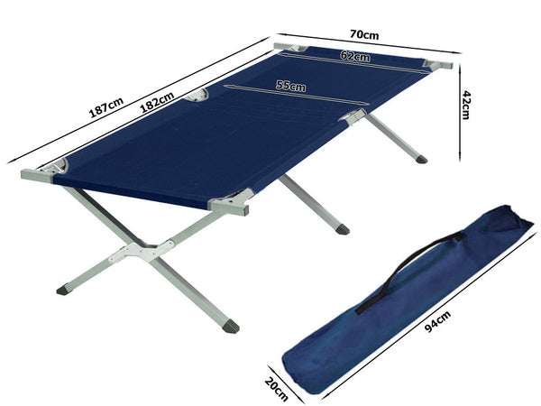 Turistinė lauko lova canada sulankstoma dieninė lova, Navy, Szín, Haditengerészet