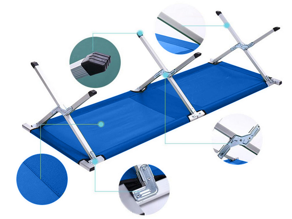Turistinė lauko lova canada sulankstoma dieninė lova, Mėlyna, Szín, Kék