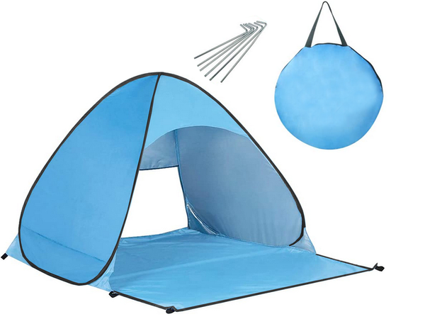 Paplūdimio palapinė savarankiškai sulankstomas uv ekranas didelis