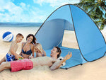 Paplūdimio palapinė savarankiškai sulankstomas uv ekranas didelis