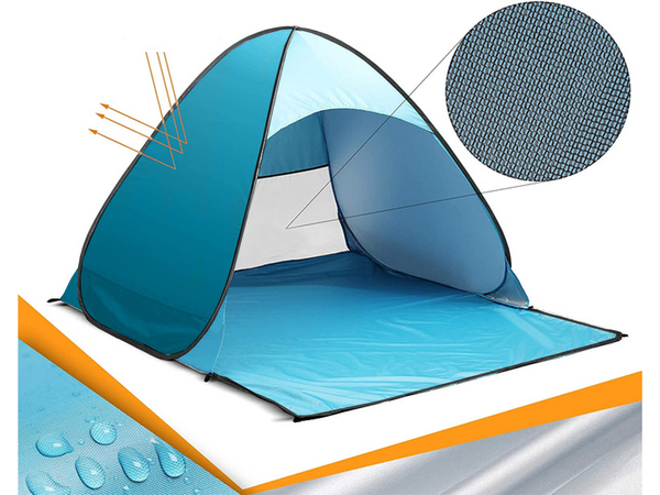 Paplūdimio palapinė savarankiškai sulankstomas uv ekranas didelis