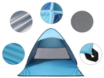 Paplūdimio palapinė savarankiškai sulankstomas uv ekranas didelis